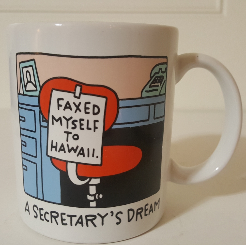 Shoebox Greetings A Secretary's Dream Coffee Mug